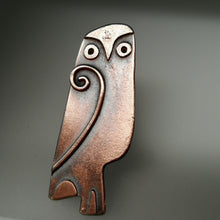 Load image into Gallery viewer, Owl brooch
