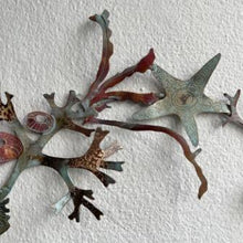 Load image into Gallery viewer, Seaweed metalwork wreath
