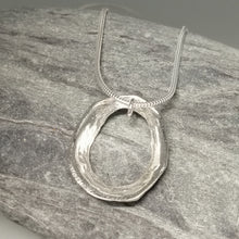 Load image into Gallery viewer, Large Marazion beach limpet necklace handmade by Sharon McSwiney St Ives 
