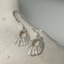Load image into Gallery viewer, Tiny Marazion limpet tiny drop earrings
